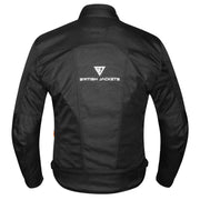 Men's Armoured Motorcycle Jacket | Waterproof Mesh Riding Jacket with CE Protectors