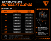 Men's Summer Motorcycle Gloves – Touchscreen Breathable Riding Gloves