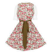 Women's Traditional Bavarian Dirndl Dress – Floral Oktoberfest Outfit